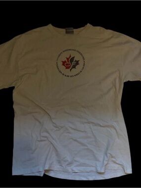Nike ACG White Short Sleeve Tee Canadian Snowboard Federation Vintage Tee